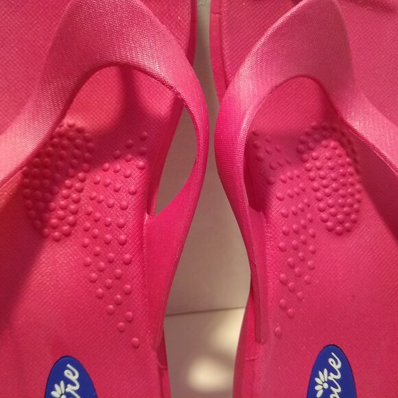 OKABASHI Women's Splash Flip Flops – Sandals Pink New with Tags - Picture 2 of 6